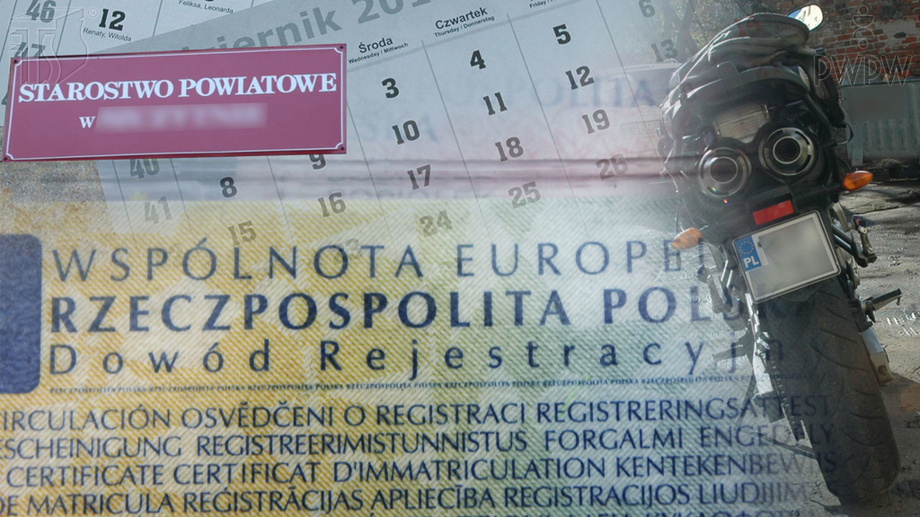 Materiał do pytania: W jakim terminie od zakupu zarejestrowanego motocykla jesteś zobowiązany zawiadomić o tym starostę?