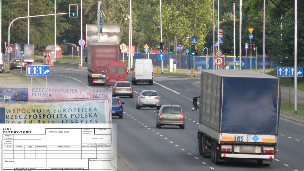 Materiał do pytania: Który dokument stwierdza dopuszczenie samochodu ciężarowego do ruchu?